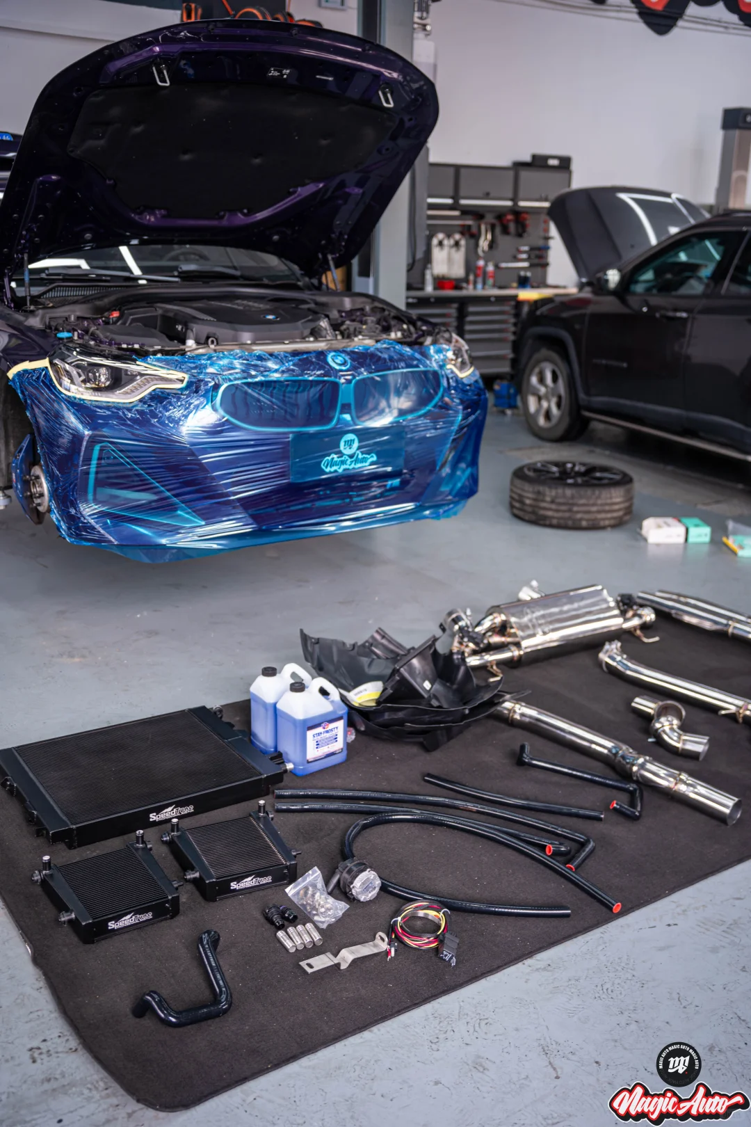 BMW G42 M240i: fix the heat first, then the sound