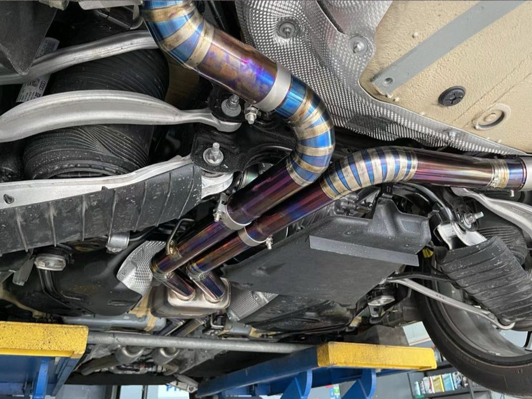 Audi A6 Allroad EA839 Titanium Exhaust — photo 2