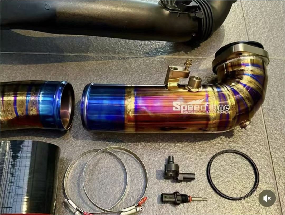 B58 Titanium Turbo Pipe — photo 2